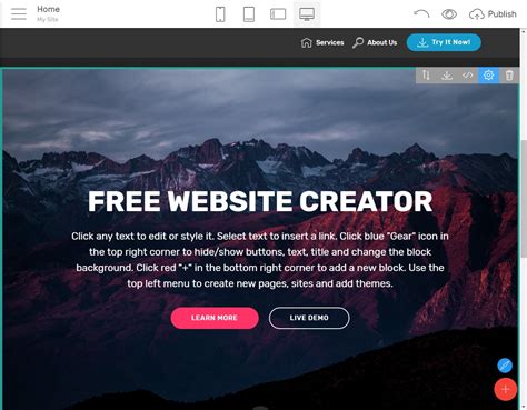 webgruss|Free website creator .